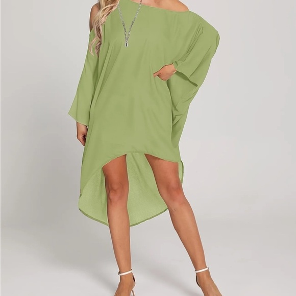 NEW One Shoulder Cover Up/Shirt - Picture 3 of 5